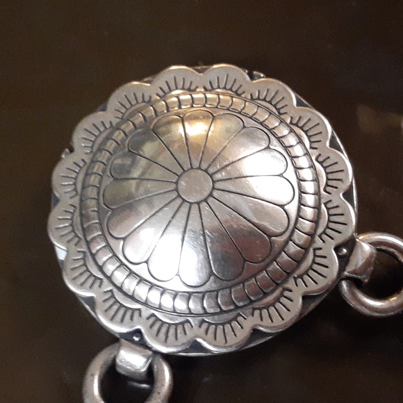 Vintage estate! Sterling silver and lapis 2 in one necklace - Picture 9 of 9